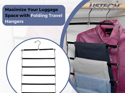 Maximize Your Luggage Space with Folding Travel Hangers