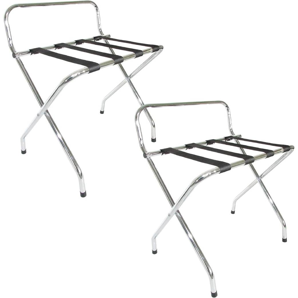 Foldable X-Shape Luggage Rack - view 6