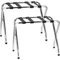 Foldable X-Shape Single-Tier Luggage Rack - view 7