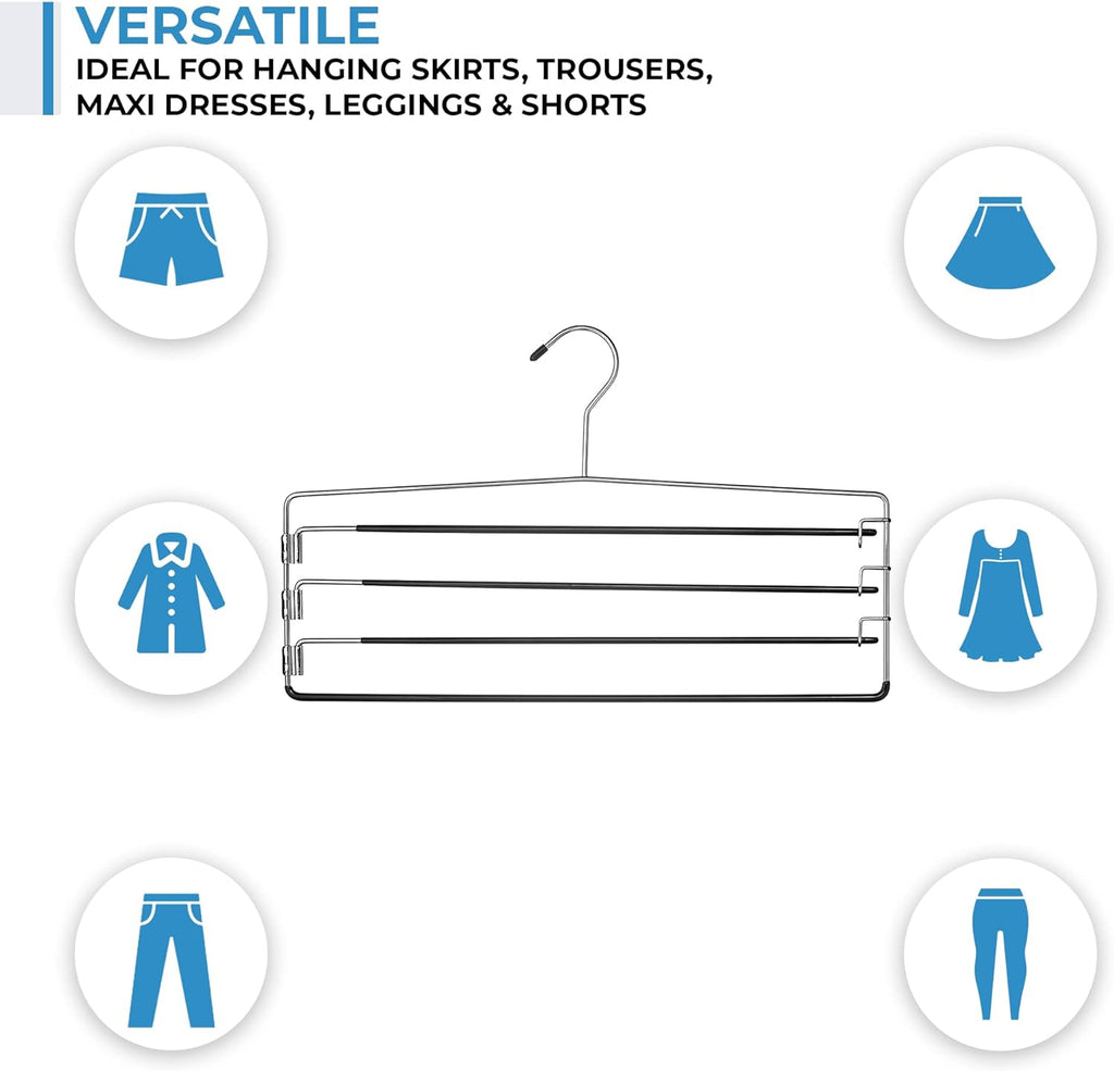 4-Tier Folding Pants Hanger - view 11