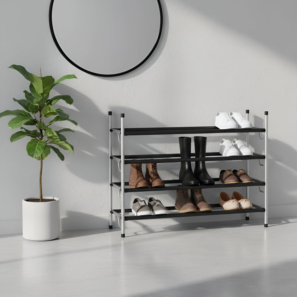 4-Tier Adjustable Shoe Rack - view 7