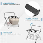 2-Shelf Foldable Luggage Rack - view 2