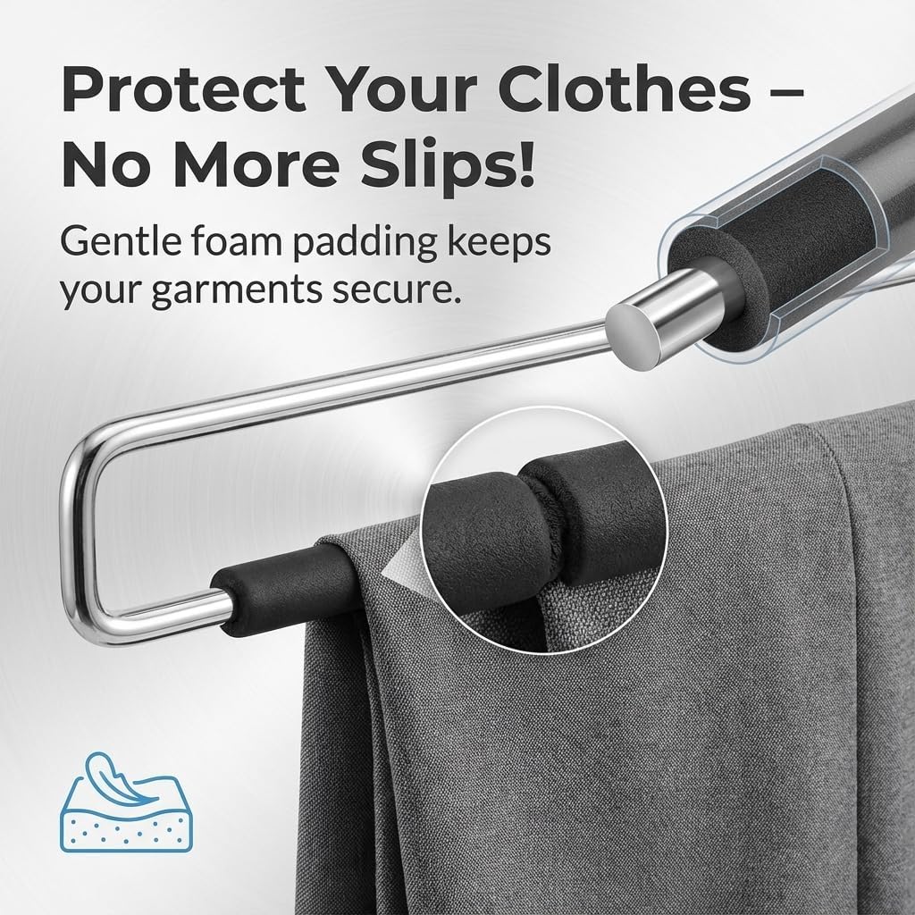 USTECH 8-Tier Swing Arm Pants Hanger - view 5