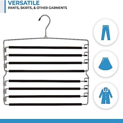 8-Tier Foldable Trouser Hanger - view 8