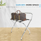 Foldable X-Shape Luggage Rack - view 2
