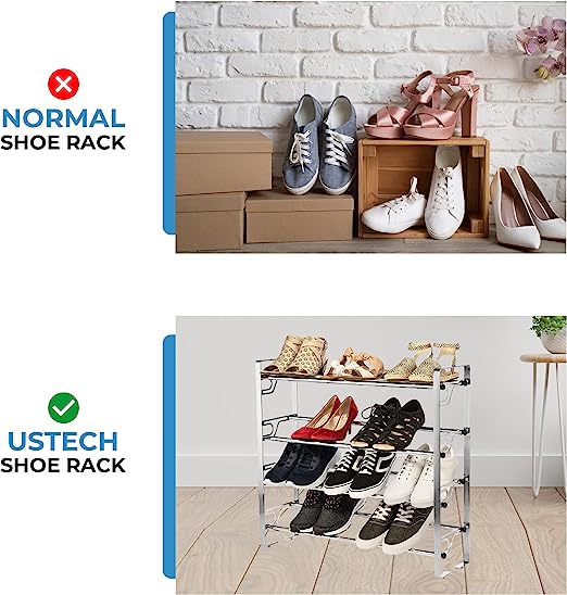 4-Tier Adjustable Shoe Rack - view 5