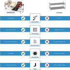 2-Tier Metal Shoe Rack - view 5
