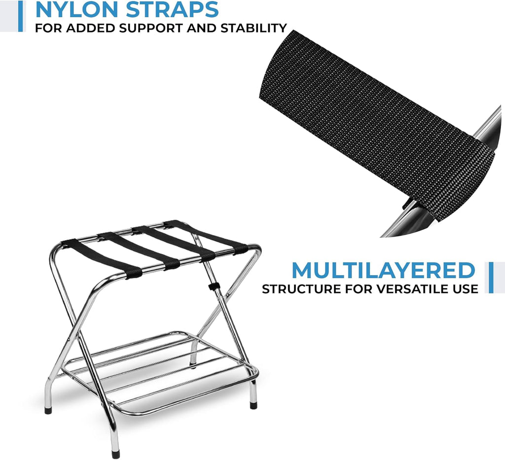 2-Tier Folding Luggage Rack - view 7