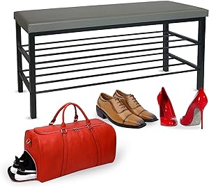 Entryway Shoe Storage Bench - view 2