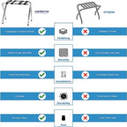 2-Tier Folding Luggage Rack - view 6