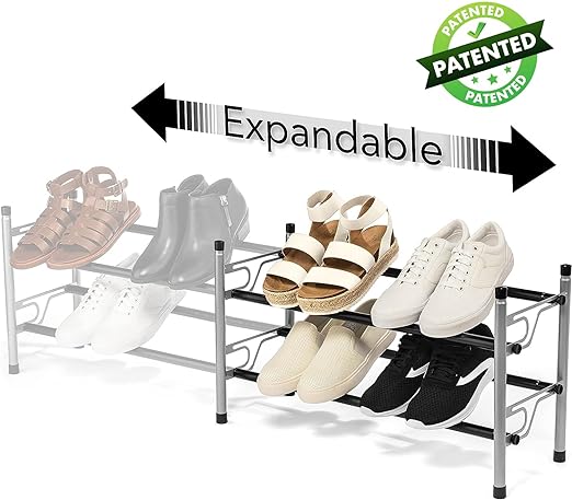Adjustable Expandable Shoe Rack - view 2