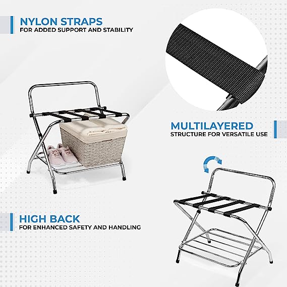 2-Tier Folding Luggage Rack - view 7