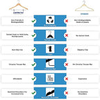 Wood-Look Standard Shaped Hangers - view 6