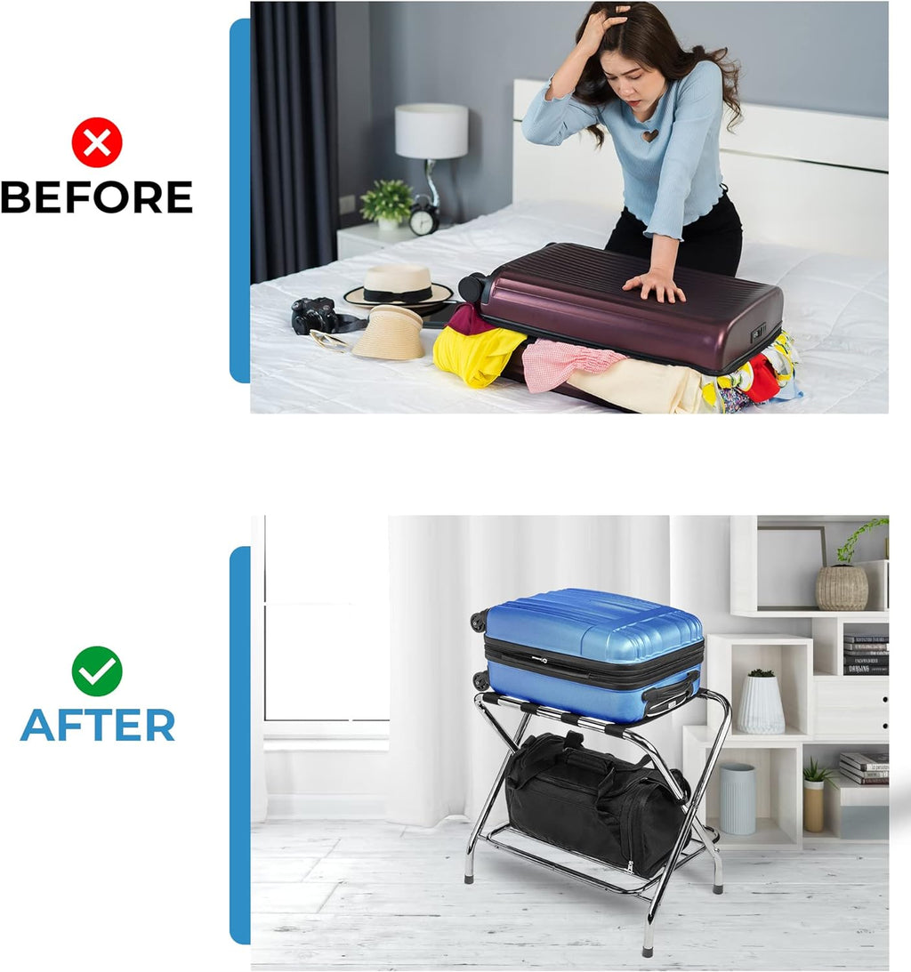 2-Tier Folding Luggage Rack - view 8