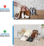 2-Tier Adjustable Freestanding Shoe Rack - view 7