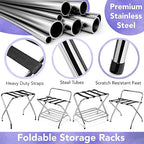 2-Shelf Foldable Luggage Rack - view 5