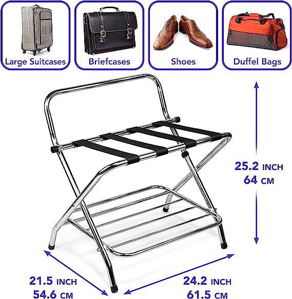 2-Tier Folding Luggage Rack - view 8