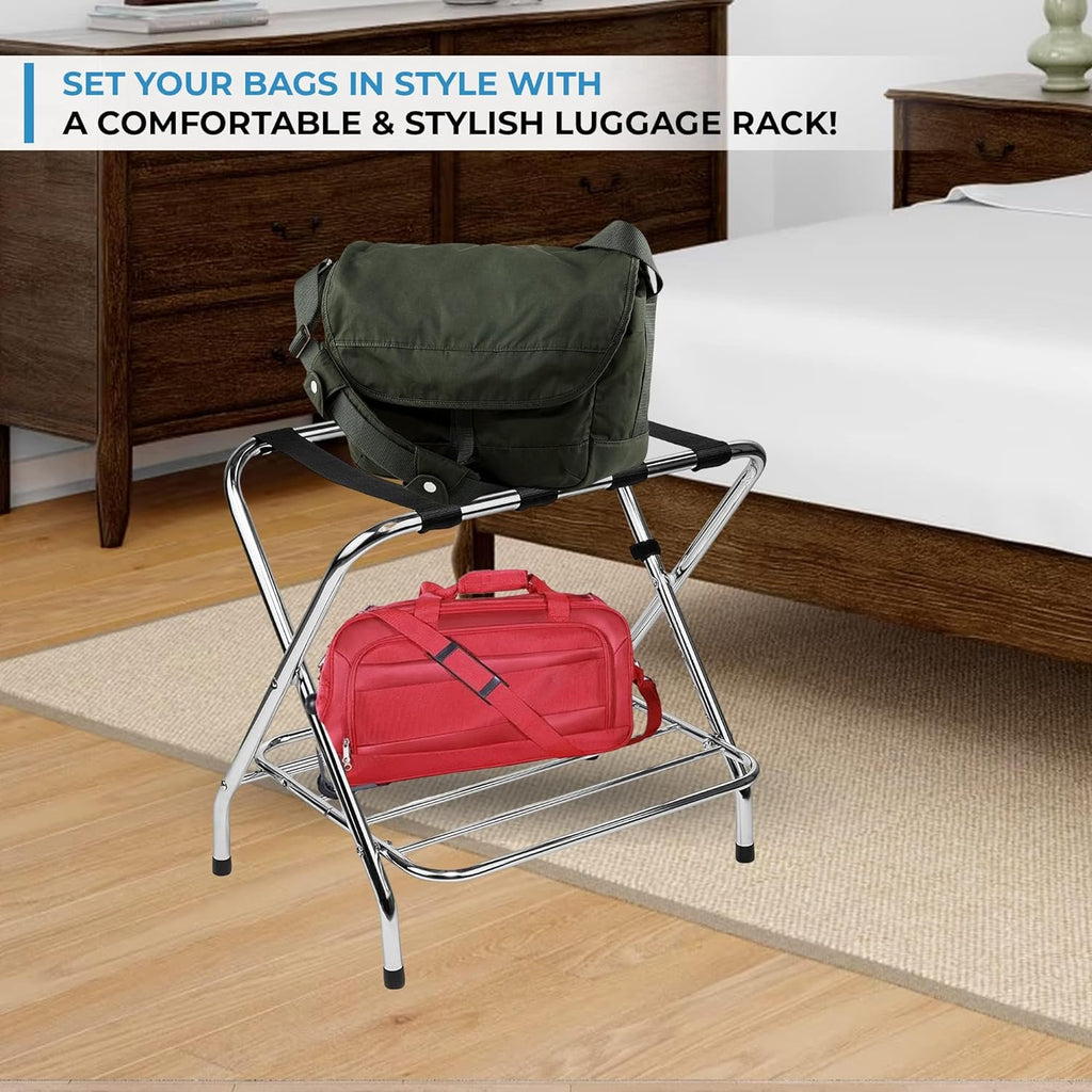 2-Tier Folding Luggage Rack - view 10