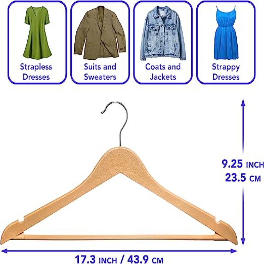 Bowed Suit Hangers - view 3