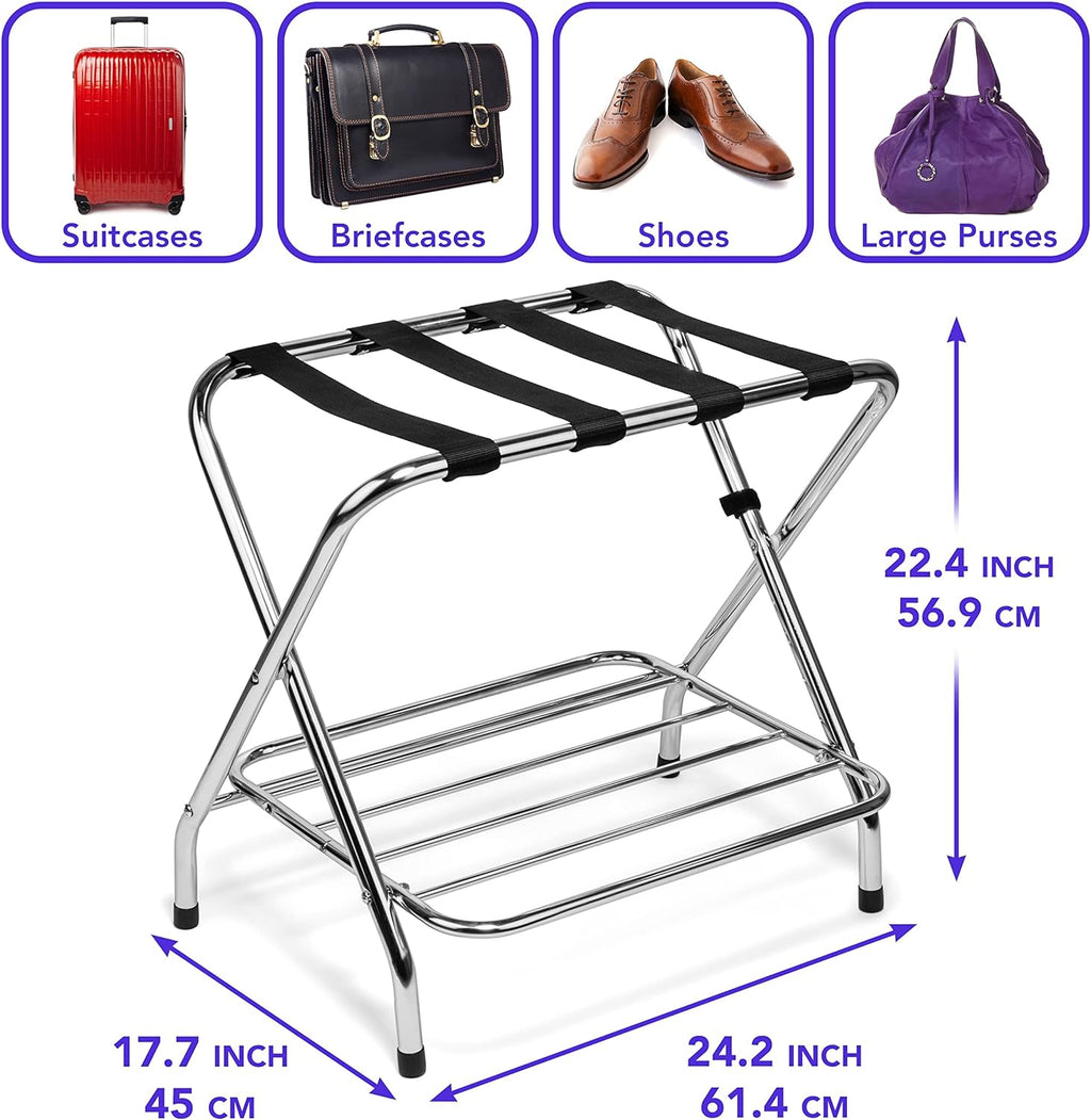 2-Tier Folding Luggage Rack - view 3