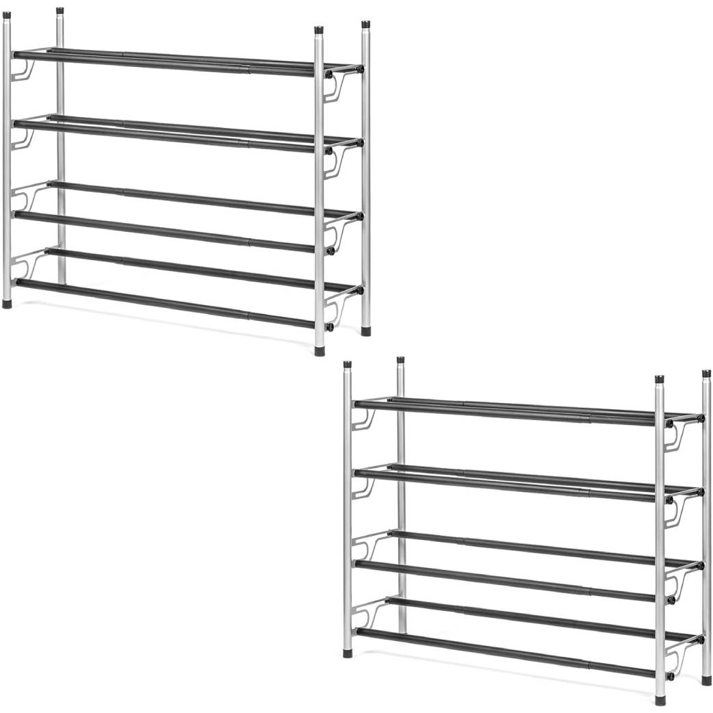 4-Tier Adjustable Freestanding Shoe Rack - view 8