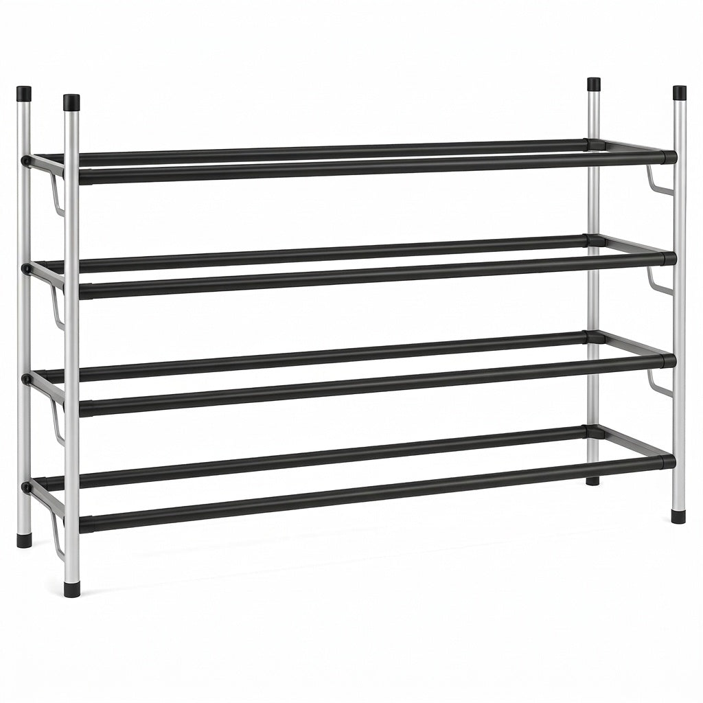 4-Tier Adjustable Freestanding Shoe Rack - view 9