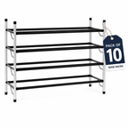 4-Tier Adjustable Shoe Rack - view 11