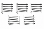 4-Tier Adjustable Shoe Rack - view 10
