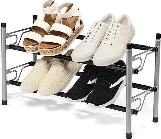 metal-2-tier-shoe-rack