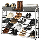 5-Tier Slide-n-Adjust Shoe Rack - view 2
