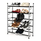 5-Tier Slide-n-Adjust Shoe Rack - view 3