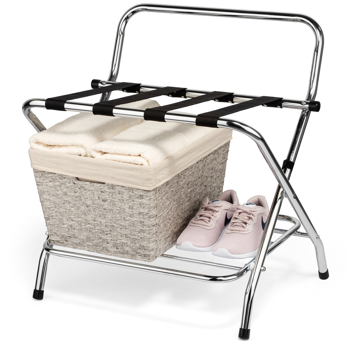 2-Tier Folding Luggage Rack - view 2
