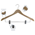 Wood-Look Standard Shaped Hangers - view 2