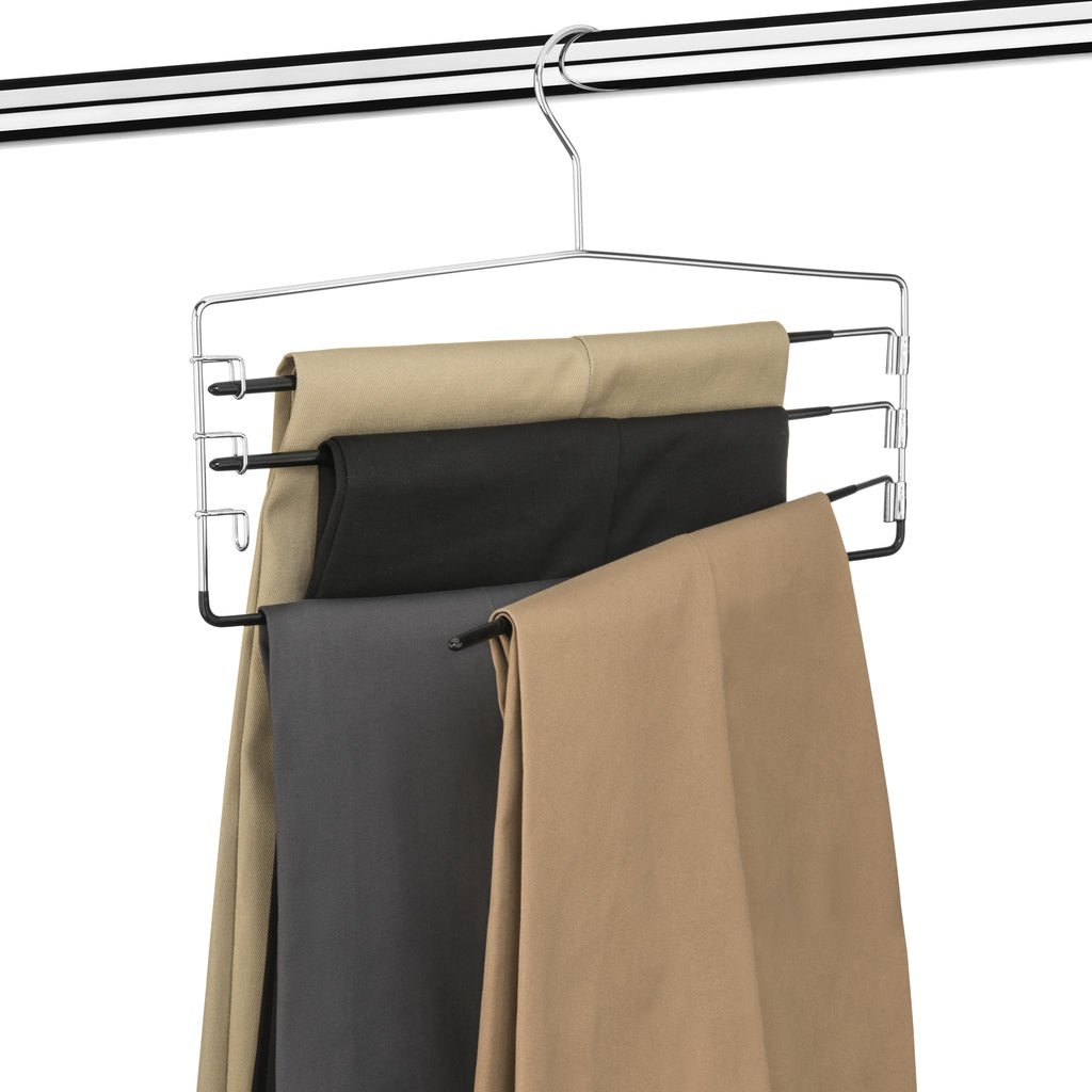 4-Tier Folding Pants Hanger - view 3