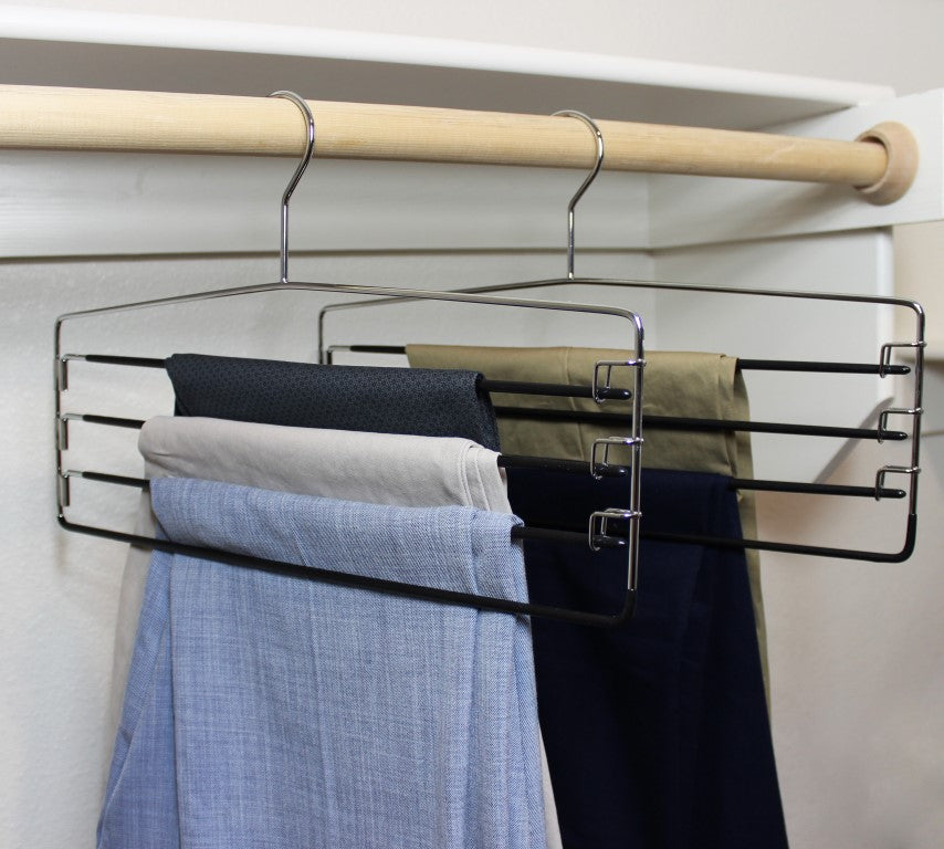4-Tier Folding Pants Hanger - view 4