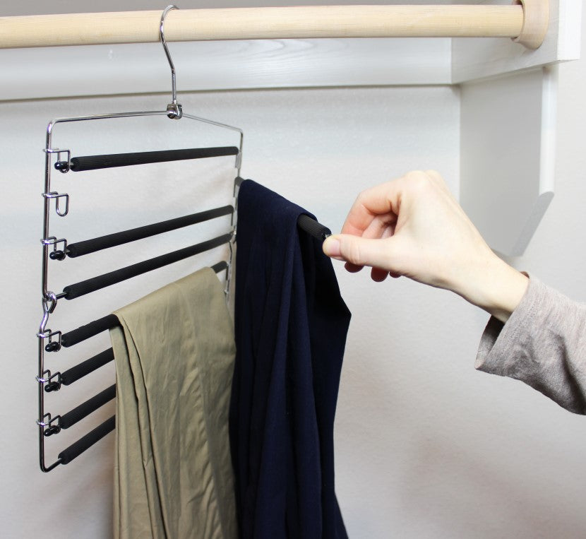 8-Tier Foldable Trouser Hanger - view 2